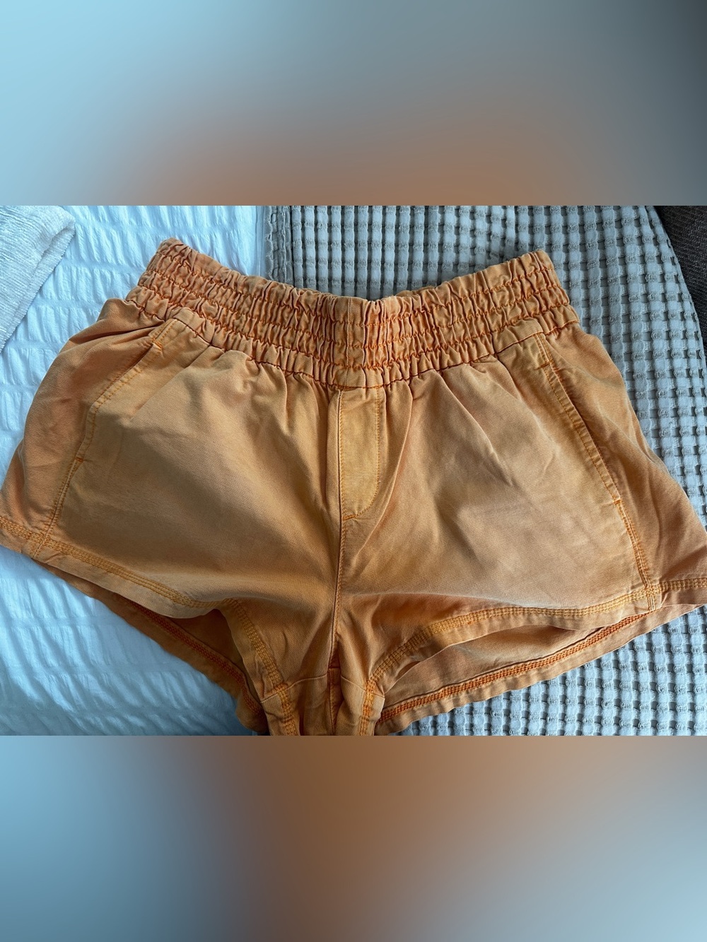 Aerie Women’s Shorts Large L Pull On Orange - new with tags